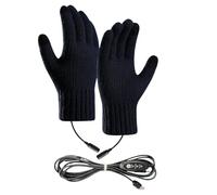 Genérico Guantes Calentadores | Guantes Calentadores USB 3 Niveles Anti-Viento | Equipo de Esquí Motonieve Senderismo Trabajo Exterior Motocicleta Camping