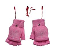 Genérico Guantes Calentadores | Guantes Eléctricos de Ciclismo de Calefacción Rápida USB - Calentadores de Manos Tiempo Frío para Hombres Mujeres Snowboard Senderismo Esquí Equitación Pesca Regalo de