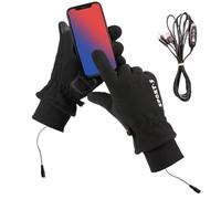 Generico Guantes calentados | A prueba de viento para calentar las manos | Guantes térmicos calefactables para clima frío - Para hombres y mujeres deportes al aire libre trabajo correr conducción