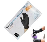 Genérico Guantes De Belleza | 100 Piezas Impermeables y Resistentes al - Guantes para Maquillaje | Para Maquilladores y Estilistas Entusiastas Hogar Viajes Estudio y Proyectos