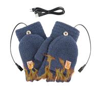 Generico Guantes de caza calentados | Guantes térmicos para clima frío, térmicos USB 5 V para trabajos de invierno, jardinería, casa, excursiones, motociclistas, trabajadores de la construcción