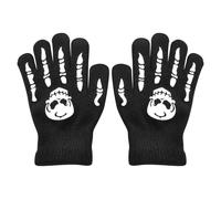 Genérico Guantes de Ciclismo Esqueleto,Guantes de Esqueleto para niños, de de Dedo Completo de Halloween para Ciclismo, Manoplas de de Halloween para Correr, al Aire Libre