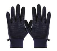 Generico Guantes de Ciclismo Impermeables - Guantes cálidos con Pantalla táctil - Puños antiviento para Ciclismo - para esquí, Senderismo, Camping, Viajes de Invierno