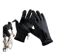 Generico Guantes de conducción, manoplas térmicas impermeables a prueba de viento, guantes para clima frío | para correr, senderismo, montañismo, actividades deportivas, escalada, esquí, nieve y