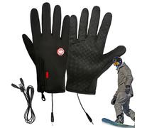 Genérico Guantes De Esquí - Guantes Calentadores | Manopla Calentadora, 1 Par Unisex Otoño Invierno Pantalla Táctil, Caliente A Prueba De Viento Impermeable Resistente Al Frío Con Colores De Dedos |