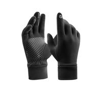 Generico Guantes de invierno, guantes de senderismo, guantes cálidos con forro térmico, unisex, para equipo de carreras, guantes cálidos antideslizantes para camping, ciclismo