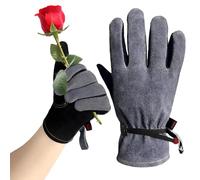 Genérico Guantes De Invierno Mujer, Guantes Termicos Mujer De Piel De Vaca para Trabajos AgríColas HortíColas De VehíCulos Y De Trabajo