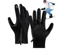 Generico Guantes De Invierno Para Ciclismo,Guantes Gruesos Con Pantalla Táctil,Mittens Térmicos Para Conducir | Para Ciclismo Motociclismo Trekking Invierno Y Actividades Al Aire Libre