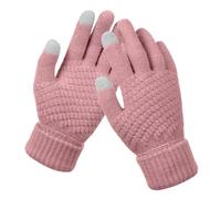 Genérico Guantes de Invierno para Mujeres - Térmica Suave Pantalla Táctil - Guantes Calientes para Mujeres en Clima Frío | Para Ciclismo Conducción Camping Pesca Senderismo Viaje Exterior Trabajo