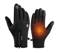 Generico Guantes de invierno | Térmicos cortavientos con punta táctil | Guantes de trabajo con aislamiento térmico | para esquí, snowboard, senderismo, correr, deportes y caminar con perro