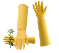 Genérico Guantes de jardín largos - Ropa de jardín de protección, espina-guantes a prueba | de autopista para cortar de rosa, jardines hasta el brazo, de trabajo