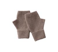 Genérico Guantes de lana sin dedos con diseños de patrones planos Calor de invierno Manoplas de punto para mujeres Uso diario Mitones sin dedos para clima frío