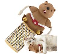 Genérico Guantes de lucha para gatos - acolchado de 30 cm, interactivo para gatos | Campana de entrenamiento para, accesorio para actividades divertidas, fitness para animales