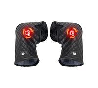 Genérico Guantes de manillar de motocicleta | Mitones de conducción impermeables | Manguitos aislantes antiviento para ciclismo invierno motocicleta hombres mujeres al aire libre