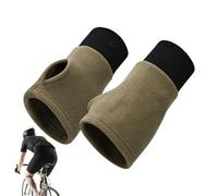 Generico Guantes de medio dedo - Guantes de manopla antiviento | de invierno de forro polar cálido - Para mujeres, actividades desplazadas, senderismo, ciclismo, carreras y motociclismo