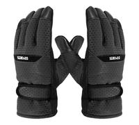 Genérico Guantes de Moto para Hombre,Guantes de Invierno, cálidos para Trabajar en el congelador - de Moto Resistentes al Agua Antideslizantes con Buen Agarre para Caza Senderismo Camping Escala