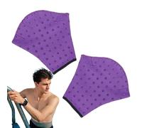 Generico Guantes de natación, guantes de natación palmeados,Guantes de entrenamiento de agua colocados en poste - Ninguno para el en desvanecimiento, equipo de buceo para hombres niños, ayuda a la