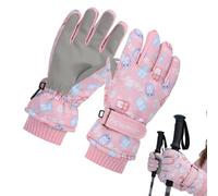 Generico Guantes De Nieve Para Niños,Manopla Térmica De Niño,Manoplas Aislados Para La Infancia | Para Deportes De Invierno Esquí Ciclismo Senderismo