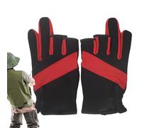 Genérico Guantes De para Hombres Impermeables | Accesorios para Dores Resistentes al e Impermeables al Agua | Guantes De con Mosca | para Kayak Remo Ciclismo Al Aire Libre