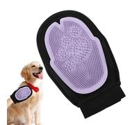 Genérico Guantes De para Mascotas - Guante para Cepillo para Perros, Patrón De Peine Suave | Guantes De para, Masajes, Baño Y Cepillado, Elimina La Caída del Pelo, Accesorios para Mascotas Perro