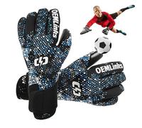Generico Guantes de portero - Cómodos de alto rendimiento reutilizables y transpirables - Guantes de fútbol para niños y jóvenes - Para niños, adolescentes y familias