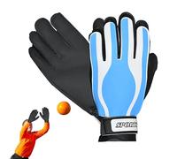 Genérico Guantes de Portero de Fútbol - 1 Par Juveniles para Portero,Absorción De Impactos Equipo Entrenamiento Fútbol para Ligas Torneos Partidos