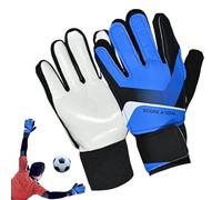 Genérico Guantes De Portero De Fútbol - Guantes de Portero de Látex para Adultos,Mitones De Fútbol con Agarre Antideslizante para Niños Hombres Adultos Atletas