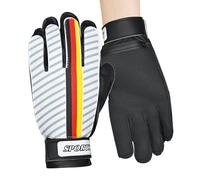 Genérico Guantes De Portero para Niños | 1 Par de Guantes de Portero Adulto | Accesorios Fútbol Transpirables Acolchados para Entrenamiento Competición Escolar Ligas