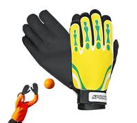 Genérico Guantes De Portero para Niños | 1 Par Guantes De Fútbol Portero Adulto Unisex | Accesorios Fútbol Transpirables Acolchados para Entrenamiento Competición Escolar Ligas