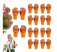 Genérico Guantes De Seguridad Para Trabajo | 10 Pares de Mitones de Protección Invernal para Exteriores - Guantes de Jardinería,Para Mejoras Del Hogar, Renovación De Viviendas, Carpintería, Pintura,