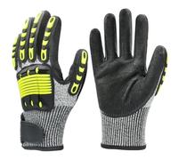 Genérico Guantes De Trabajo Protección Manual Para Construcción Resistente