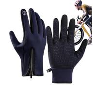 Genérico Guantes Impermeables para Running - Guantes Aislantes de Felpa con Pantalla Táctil,Manoplas Aislantes Reforzadas | para Ciclismo en Invierno, Motocicleta,