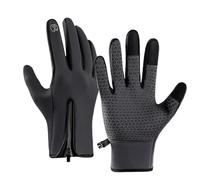 Genérico Guantes Impermeables Y Térmicas,Guantes De Invierno con Punta Táctil - Manoplas Aislantes Reforzadas,para Ciclismo, Esquí, Motocicleta, Senderismo, Camping y Conducción al Aire Libre