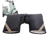 Genérico Guantes para Manillar - Fundas Impermeables Reflectantes - Manguitos Aislantes y Antiviento para Climas Fríos,Ciclismo De Montaña Patinete Entrenamiento Conducción