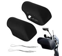 Genérico Guantes para Manillar - Protectores De Manos para Manubrio De Moto - Impermeables con Correa Ajustable Y Antideslizante para Scooters Motos Hombres