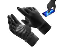 Generico Guantes para mujer con pantalla táctil, guantes de equitación, guantes cálidos con forro térmico, guantes antideslizantes con dedos táctiles para el estudio del trabajo
