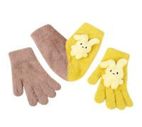 Generico Guantes para pareja que se toman de la mano, Guantes de amor para dos personas, Diseño de invierno de punto con pantalla táctil cálida, conjunto romántico calentadores de manos para la
