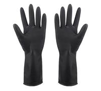 Genérico Guantes Para Teñir Cabello, Guantes De Coloración Capilar, Mitones Antideslizantes De Látex Texturizados Para Cocina Laboratorio Cuidado Médico Parrillas Limpieza Lavado De Platos