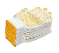 Genérico Guantes Seguridad 5 Pares de Mitones Antideslizantes Transpirables