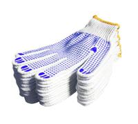 Genérico Guantes Seguridad 5 Pares de Mitones Antideslizantes Transpirables