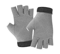 Generico Guantes sin dedos, guantes de invierno de medio con compresión | Guantes deportivos para frío, para viajes, trabajo, conducción y ciclismo de invierno para hombres y mujeres