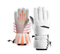 Genérico Guantes Térmicos de Invierno - Guantes Térmicos de 2,76 Pulgadas | Pantalla Táctil de Poliéster Viento Impermeable a Través de Esquí de Snowboard de Ciclo de Snowboard