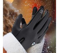 Genérico Guantes Térmicos Recargables,Guantes De Trabajo Térmicos | eléctricos con Dedos con Pantalla táctil | Impermeables Ajustables, Accesorios de Invierno para Patinaje sobre Hielo y ciclis