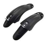 Genérico Guardabarros Bicicleta Infantil - Juego Universal Delantero y Trasero | Protección Antisalpicaduras para Bicis Niños, Instalación Ajustable Sencilla, Material Duradero de PVC/PP