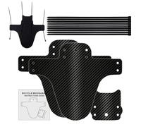 Genérico Guardabarros De Bicicleta - Protección De Barro En Fibra De Carbono Reforzada - Protector De Bicicleta Delantero Y Trasero,para Carretera Gravel Sendero Aire Libre Y Urbana