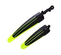 Genérico Guardabarros de Bicicleta Seguridad 2pcs Bicycle Splash Fender Guard Set MTB Bicicleta de montaña Frente Trasero Delantero Ciclismo Montando Accesorios for 20/22/24/26 Pulgadas(05)