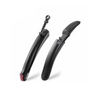 Generico Guardabarros Delantero y Trasero for Bicicleta de montaña, desmontaje rápido, 26/27,5 Pulgadas, protección contra Salpicaduras Agua | Bicycle Mudguard