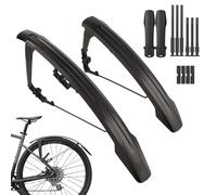 Generico Guardabarros para Bicicleta Aleta Ajustable para Ciclismo | Juego de alerones para bicicleta para bicicleta de montaña, carretera, desplazamiento, ciclismo recreativo y conducción en