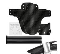 Genérico Guardabarros para Bicicleta De Montaña - Protector De Barro De Fibra De Carbono | Protector De Bicicleta Delantero Y Trasero,para Carretera Gravel Sendero Aire Libre Y Urbana