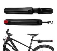 Genérico Guardabarros para Bicicleta - Fabricado Ancho y Reforzado - Ancho Reflectante Impermeable Reemplazo para Carretera Turismo Commuting Urbano Off Road y Unisex